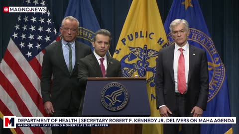🇺🇸 HHS Secretary Robert F. Kennedy Jr. Announces New MAHA Push on Drug Prices [LIVE]