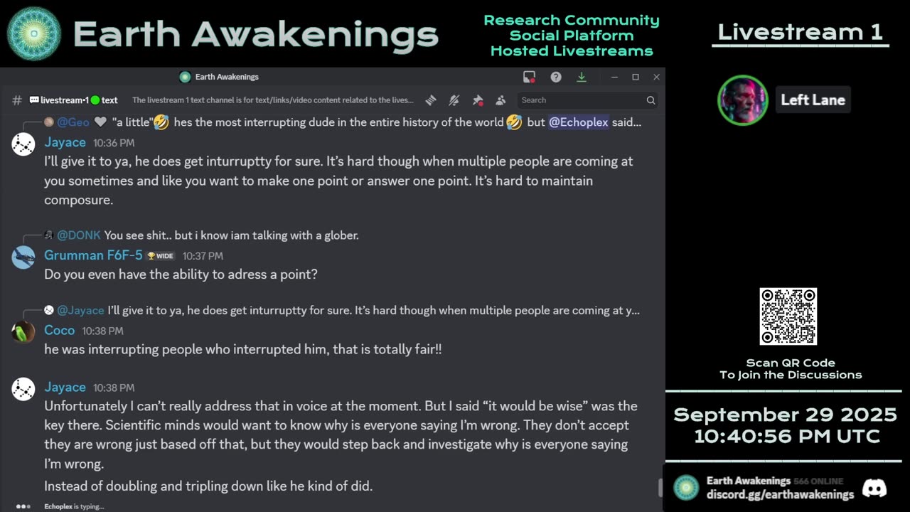 Earth Awakenings - Livestream 1 - #4053