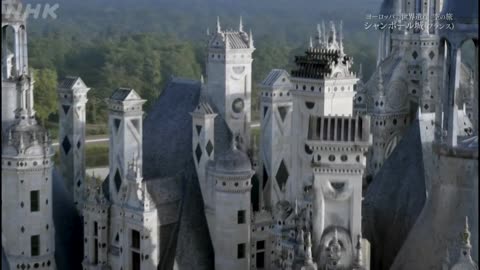 空からクルージングmini・5分版- ヨーロッパの世界遺産 空の旅 「シャンボール城（フランス）」
