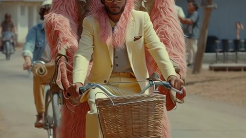 amazing Video of Man and animal (AI)