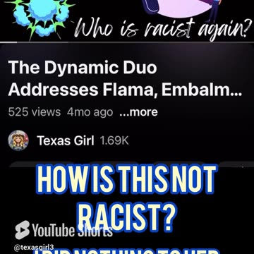 Flava1984 IS A Racist!