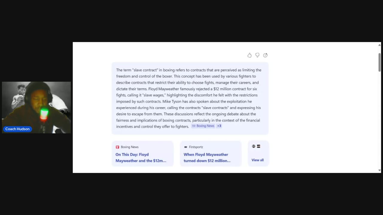 pimping share cropping and boxing