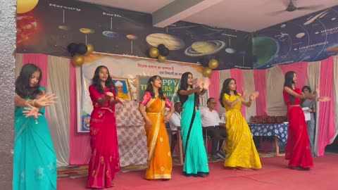 Indian school dance