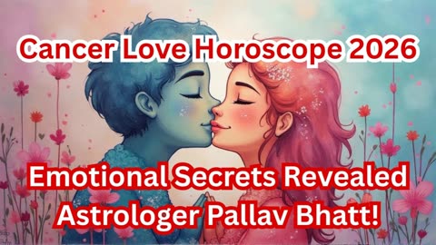 Cancer Love Horoscope 2026 | Emotional Secrets Revealed by Pallav Bhatt!