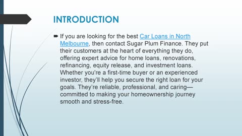 Best Car Loans in North Melbourne