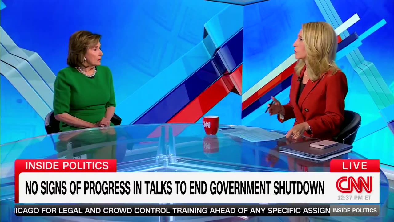 CNN: Republicans are voting YES to open the government. Democrats are voting NO.