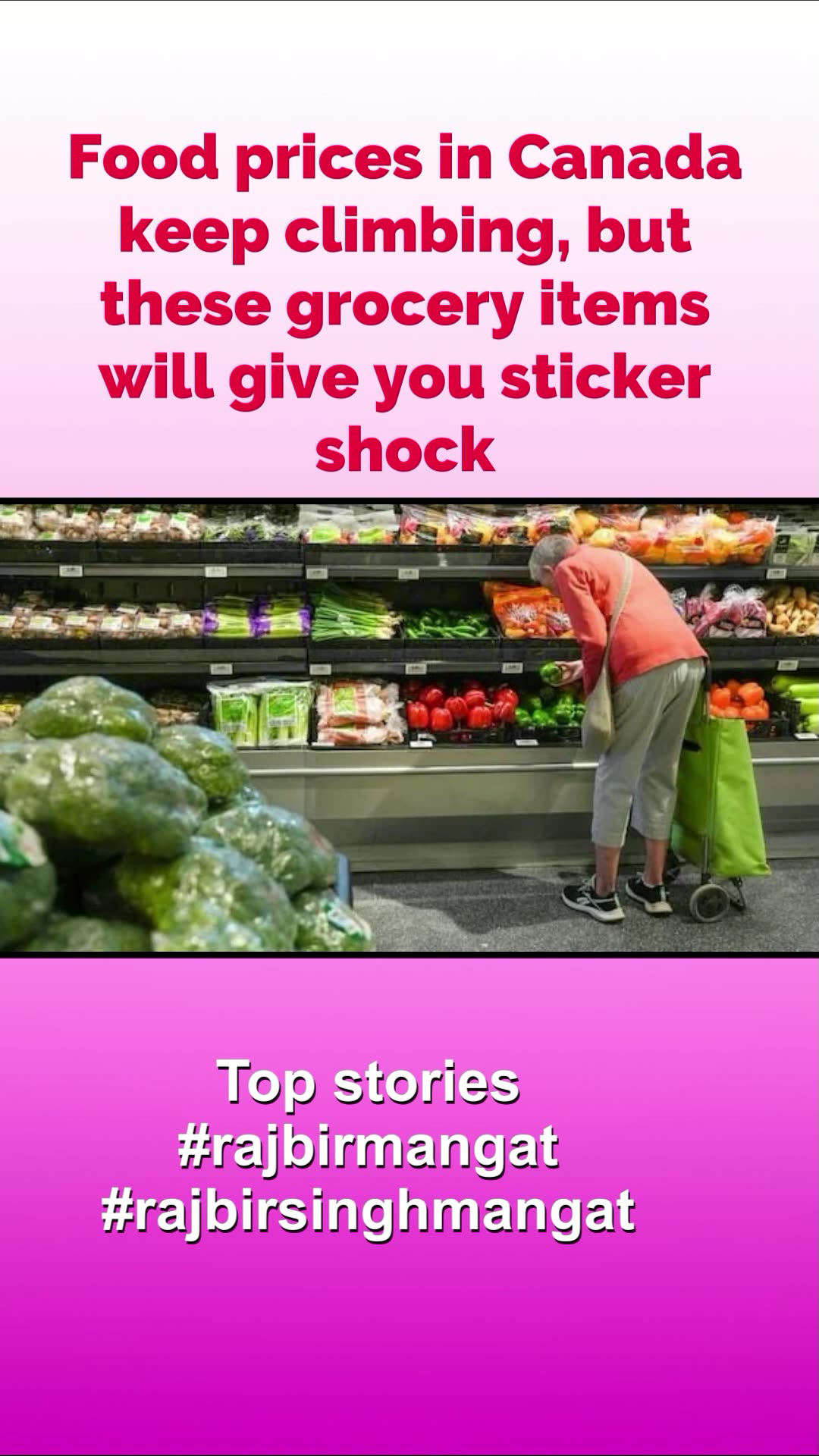 Food prices in Canada keep climbing, but these grocery items will give you sticker shock