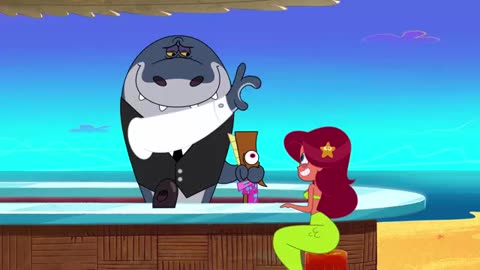 Zig & Shark Cartoon Fun 🐠 Colorful Reels #Shorts