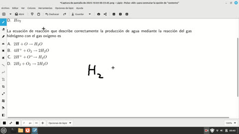 preguntas de química examen de admision
