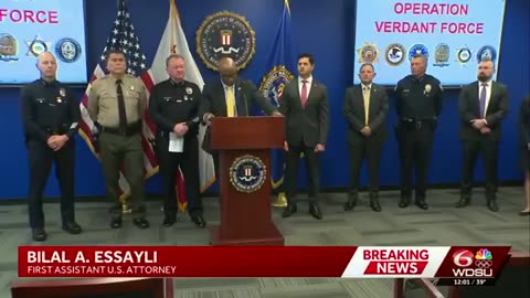 FBI takes person into custody in Louisiana with ties to far-left extremist group behind