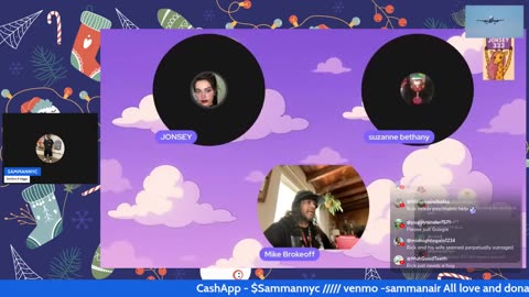 12/21/25 Sammannyc VOD: "Christmas special part3 we back $2 last Temu"