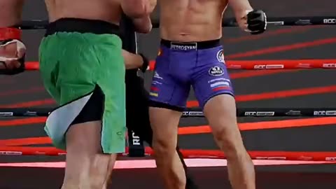 Armen Petrosyan fell. Shtyrkov knocked out the ex-UFC fighter with a punch to the jaw. RCC