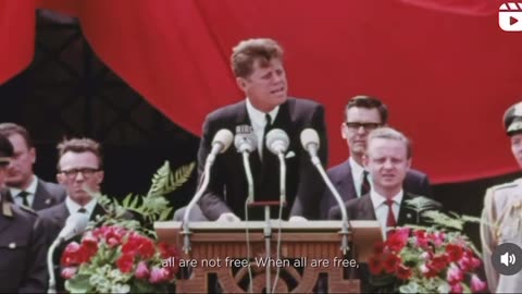 June 26, 1963 - JFK Infamous Speech in West Berlin