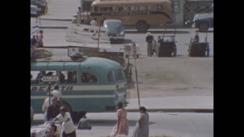 Laredo To Panama: The Inter-American Highway (1964 Original Colored Film)