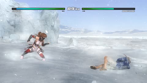 Dead or Alive 5 Last Round: Kasumi (costume 36) vs Brad Wong - 4K