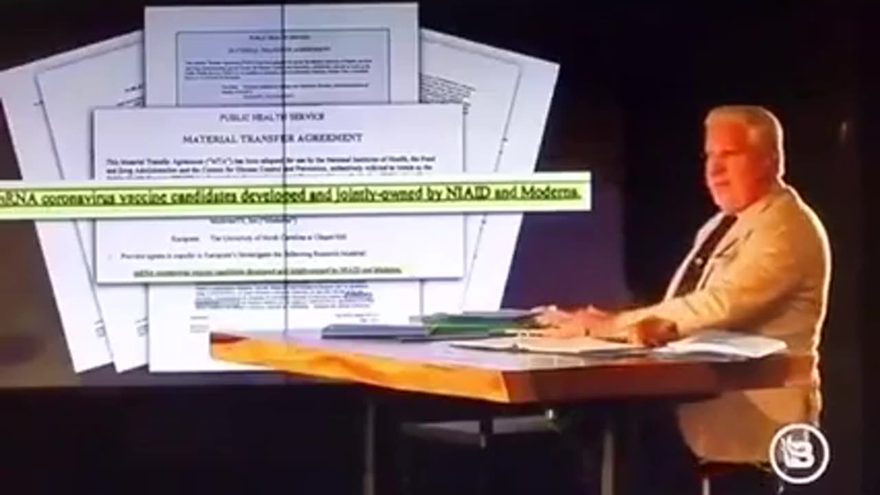 THE MATERIAL TRANSFER AGREEMENT ☤ BETWEEN MODERNA, PFIZER AND THE US GOVERNMENT