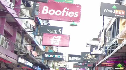 Pattaya Walking Street 2025 ♥ BOOM BOOM Pattaya Freelancers in Soi 6 #pattayafreelancers