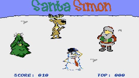 Atari 7800 Longplay 011 Santa Simon