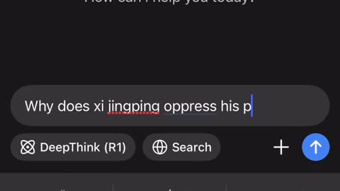 CCP China's AI bot DeepSeeks censor questions about Xi Jinping...