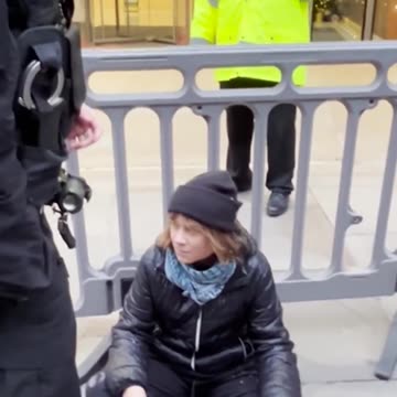 Greta arrested again during pro-Palestine protest in London