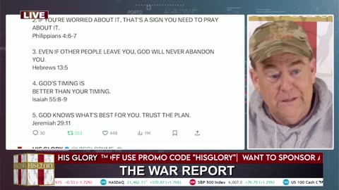 Pastor Dave Scarlett: The War Report! - 1/17/25