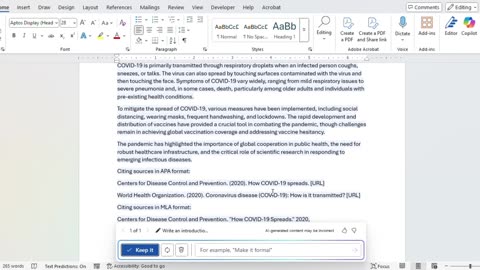 How to USE CoPilot AI Tool in Microsoft Word