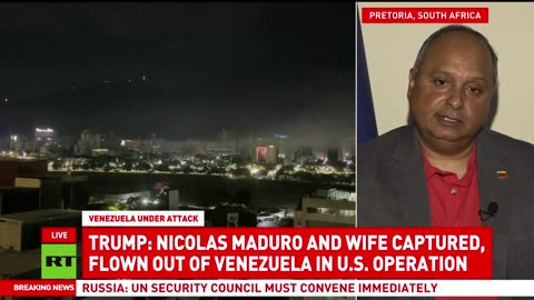 'It's a clear kidnapping of President Maduro' — Venezuelan amb. to S.Africa on US op