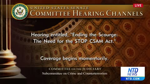 LIVE: Senate Subcommittee Holds Hearing on the STOP CSAM Act