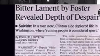 Unsolved mystery Vince Foster suicide note claimed to be a forgery