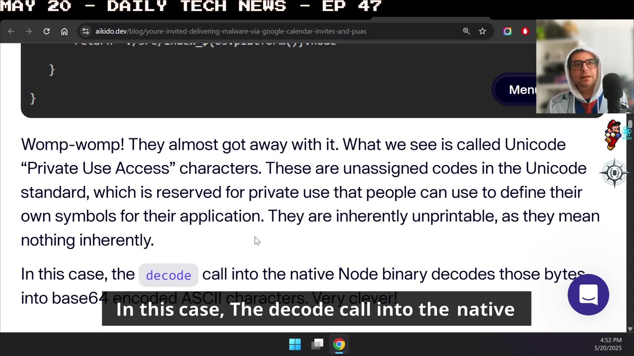 google calendar invites you to be hacked from the rear