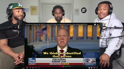 Tom Homan EXPOSES FBI SNITCH Leaking ICE Raids to Sanctuary Cities WILL BE ARRESTED!