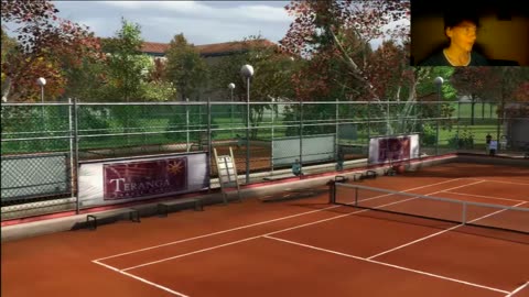 Top Spin 2K25 Federer vs Tiafoe Court Level View Legend Difficulty 4K 60fps