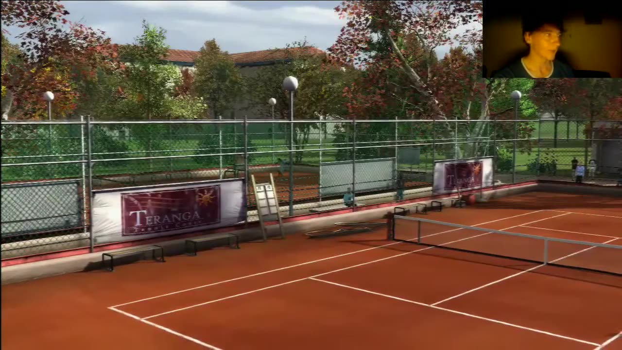 Top Spin 2K25 Federer vs Tiafoe Court Level View Legend Difficulty 4K 60fps