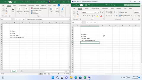 Create 1 Excel file for multiple users from anywhere