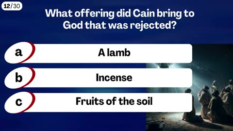 Think You Know the Bible? Prove It with This 30-Question Quiz!🤔