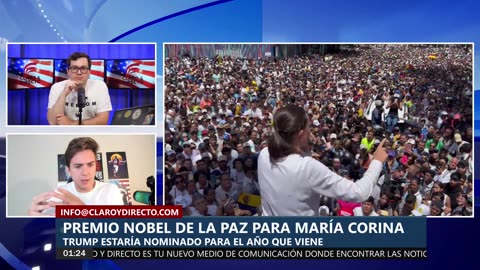 Trump se somete a revisión médica, Melania anuncia en la Casa Blanca y María Corina Machado gana el Nobel de la Paz
