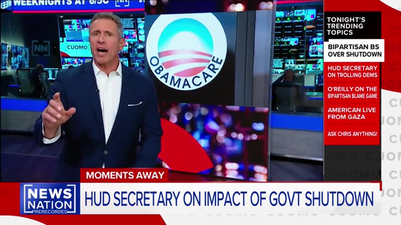 Chris Cuomo Drops Fact Check On Hakeem Jeffries Over Government Shutdown Claim