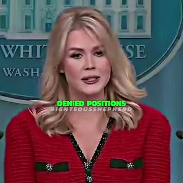 WH Press Secretary EXPOSES DEI🎯