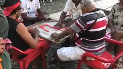 Oldheads playing Bones in Salvador Bahia