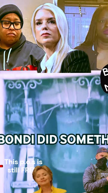 HOLYSH*T PAM BONDI DID SOMETHING!!!!! PAM ARRESTED SOMEONE!!!!