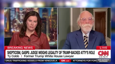 Erin Burnett Confronts Ex-Trump Lawyer Over Contradictions in Epstein Files