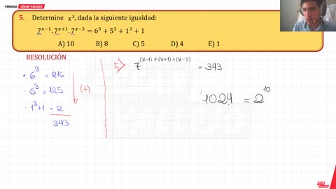 VERANO VALLEJO 2025 | Semana 01 | Álgebra | Lenguaje