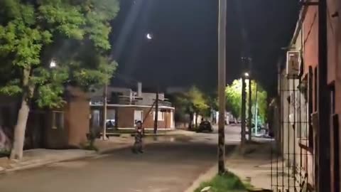 Probando filmar la luna con el cel 13/03/2024