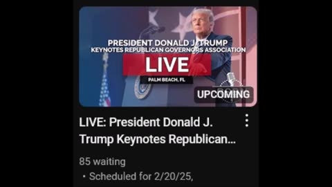 LIVE: President Donald J. Trump Keynotes Republican Governors Association - 2/20/25