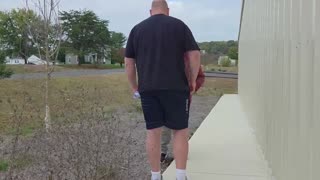 Man Facing 28 Years If Caught Again Tries To Walk Away When Cops Come ARRESTED (Augusta County, VA)