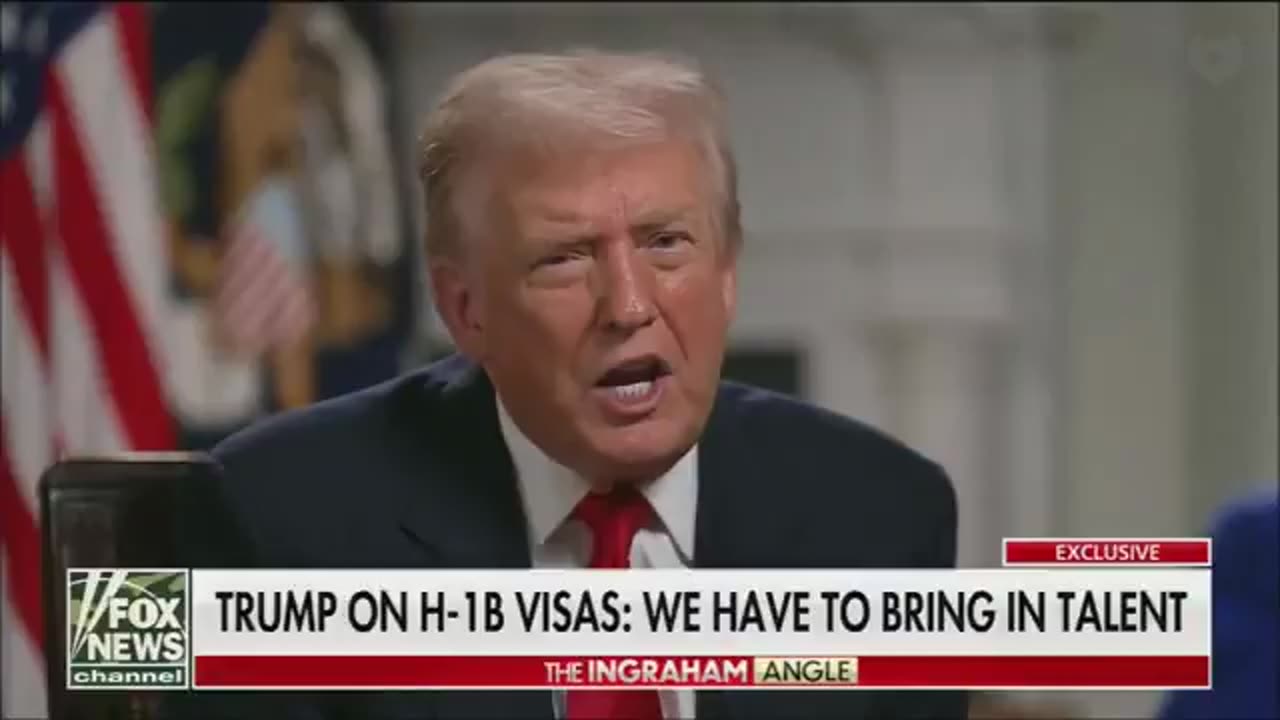 Trump says that H1B immigrants are necessary since there are not plenty of talented Americans
