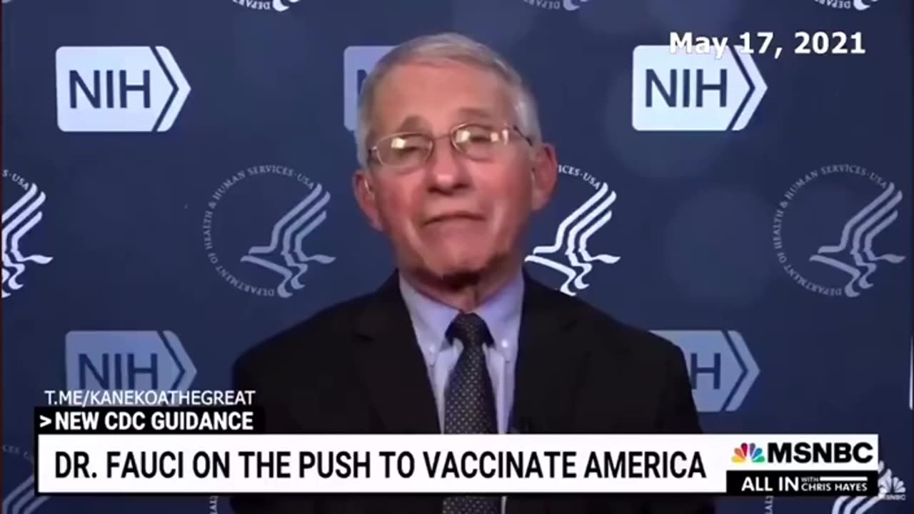 Dr Fauci 2021 and now 2024 get covid again... booster shots 6 time