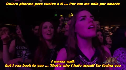 JOAN JETT & TAYLOR MOMSEN - I hate myself for loving you (Subtítulos español-inglés) Live 2014