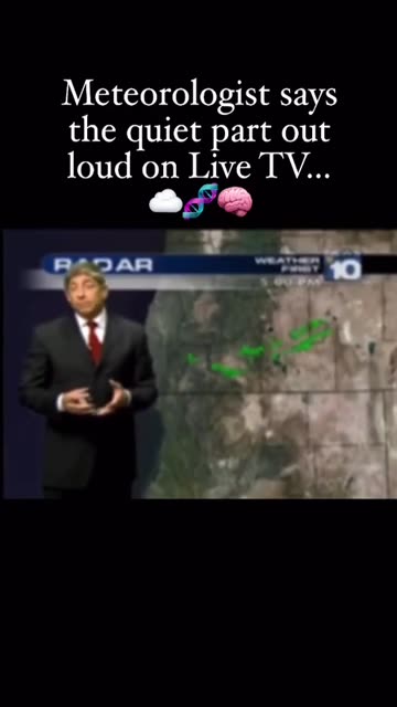 Flashback to the one time a Weatherman on TV actually told the truth.🧐🤔