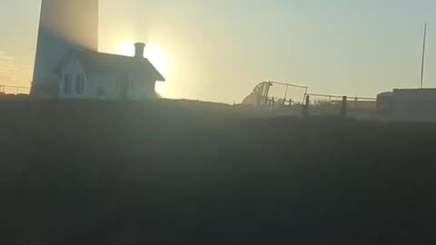 Super Chill Lighthouse Sunset